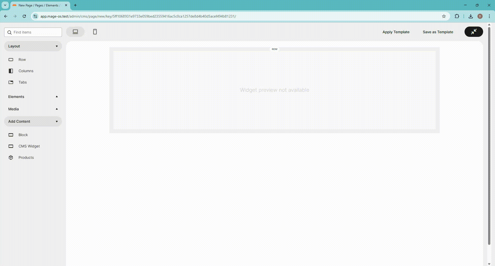 MageOS_AdvancedWidget Preview
